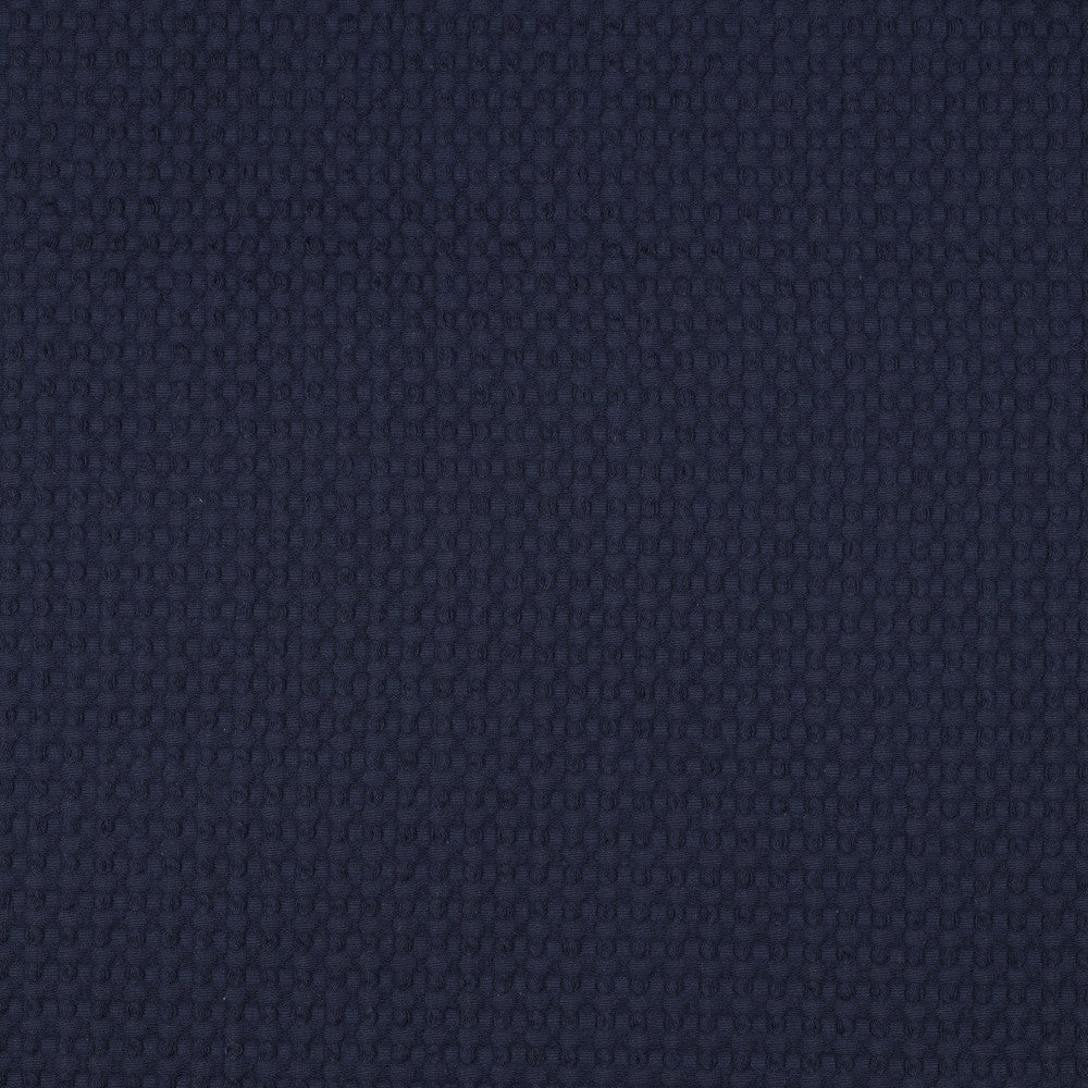 KATOENEN WAFEL GROOT - MARINEBLAUW