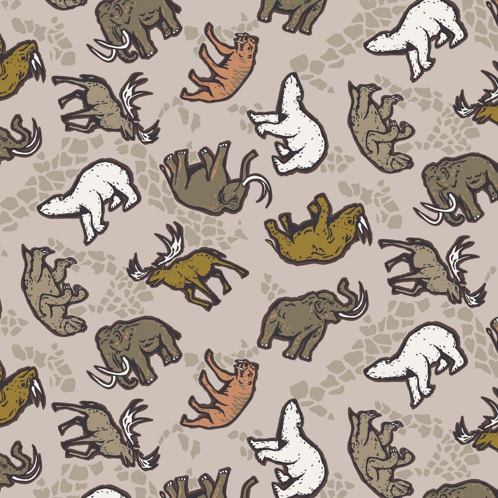 SWEAT DIEREN - LICHT ZAND