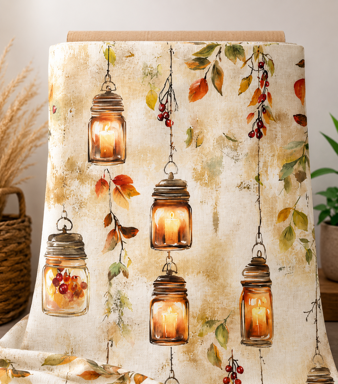 polyester hangende glazen potlampen