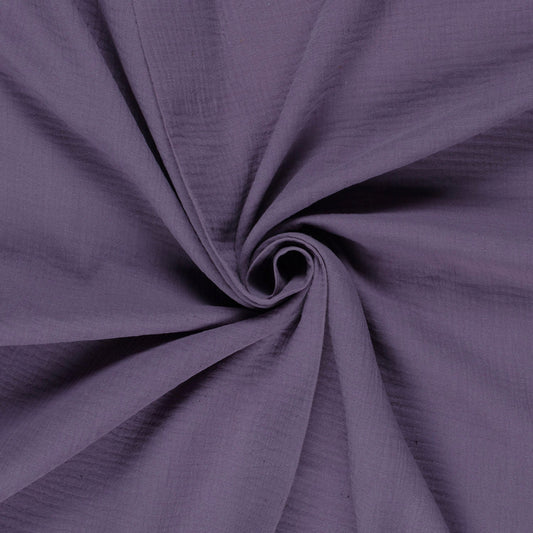 Mousseline stof Effen