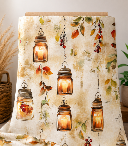 polyester hangende glazen potlampen