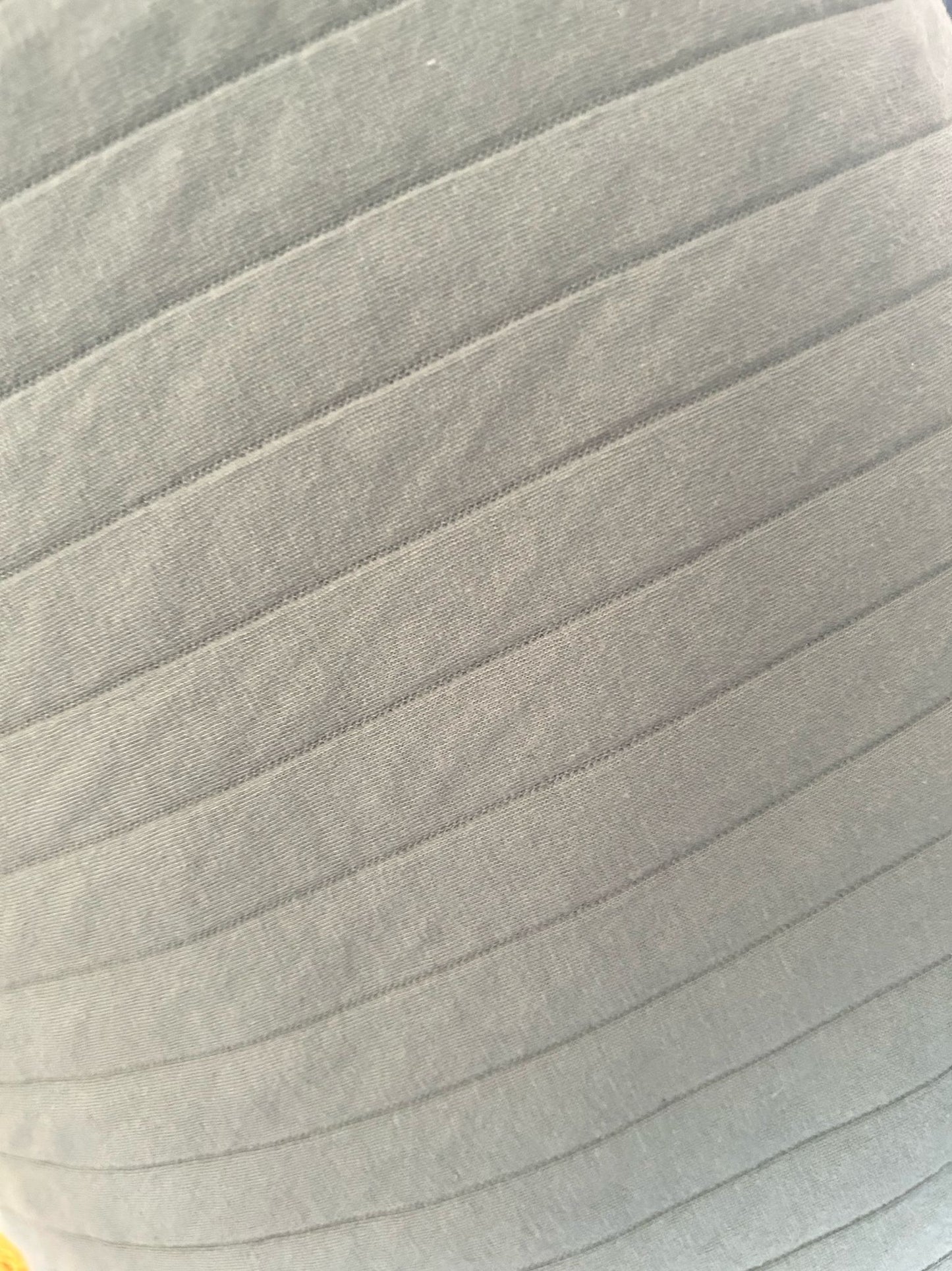 QUILTED JERSEY STRIPE